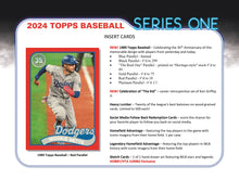 Load image into Gallery viewer, NEW!! 2024 Topps Series 1 Sealed JUMBO Box!! Pre-Sale!!!