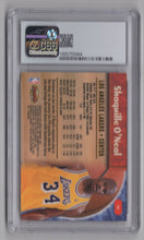 Load image into Gallery viewer, 1998-99 Bowman's Best Shaquille O'Neal CSG 8.5 Los Angeles Lakers #100