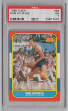 Load image into Gallery viewer, 1986-87 Fleer Dan Schayes PSA 7 Denver Nuggets #98
