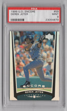 Load image into Gallery viewer, 1999 Upper Deck Encore Derek Jeter PSA 9 New York Yankees #59