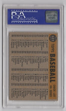 Load image into Gallery viewer, 1960 Topps Yankees Team Card PSA 7 #332 (MK)