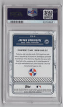 Load image into Gallery viewer, 2020 Bowman Spanning the Globe Jasson Dominguez PSA 10 New York Yankees #STG-JD