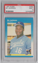 Load image into Gallery viewer, 1987 Fleer Bo Jackson RC PSA 9 Kansas City Royals #369
