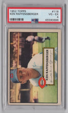 Load image into Gallery viewer, 1952 Topps Ken Raffensberger PSA 4 Cincinnati Reds #118