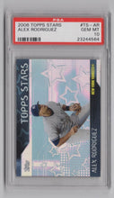 Load image into Gallery viewer, 2006 Topps Stars Alex Rodriguez BB PSA 10 New York Yankees #TS-AR