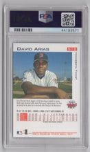 Load image into Gallery viewer, 1997 Fleer David Arias Ortiz RC BB PSA 10 Minnesota Twins #512