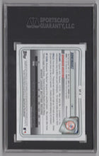 Load image into Gallery viewer, 2020 Bowman Prospects Jasson Dominguez BB3500878 SGC 10 New York Yankees #BP-8