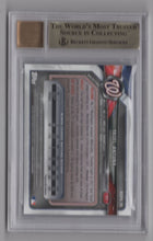 Load image into Gallery viewer, 2018 Bowman Chrome Blue Mojo Yasel Antuna Auto BB053/150 BGS 9.5 Washington