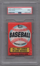 Load image into Gallery viewer, 1976 Topps Wax Pack BB45621404 PSA 9 #SEALED