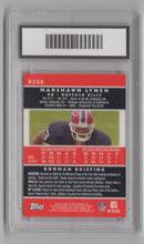 Load image into Gallery viewer, 2007 Bowman Chrome Marshawn Lynch RC FB PGA 10 Buffalo Bills #BC66