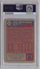 Load image into Gallery viewer, 1985 Topps Joe Montana FB PSA 6 San Francisco 49ers #157