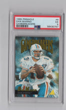 Load image into Gallery viewer, 1995 Pinnacle Gamebreakers Dan Marino FB PSA 5 Miami Dolphins #9