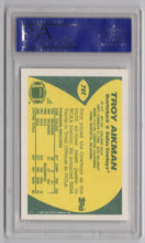 Load image into Gallery viewer, 1989 Topps Traded Troy Aikman RC FB81457475 PSA 9 Dallas Cowboys #70T