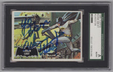 Load image into Gallery viewer, 1966 Topps Batman Adam West Autograph Authentic Auto TV SGC #55
