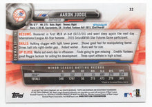 Load image into Gallery viewer, 2017 Bowman Aaron Judge BITW RC New York Yankees #32