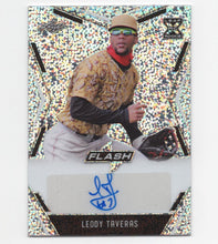 Load image into Gallery viewer, 2020 Leaf Flash Leody Taveras Auto Texas Rangers #BA-LT1