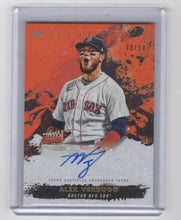 Load image into Gallery viewer, 2021 Topps Inception Rookie and Emerging Star Autographs Orange Alex Verdugo