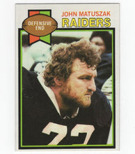 Load image into Gallery viewer, 1979 Topps John Matuszak Oakland Raiders #108