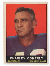 Load image into Gallery viewer, 1961 Topps Charley Conerly New York Giants #85