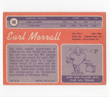 Load image into Gallery viewer, 1970 Topps Earl Morrall Baltimore Colts #88