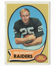 Load image into Gallery viewer, 1970 Topps Fred Biletnikoff Oakland Raiders #85
