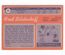 Load image into Gallery viewer, 1970 Topps Fred Biletnikoff Oakland Raiders #85