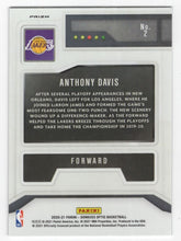 Load image into Gallery viewer, 2020-21 Clearly Donruss T-Minus 3-2-1 Anthony Davis Los Angeles Lakers #2