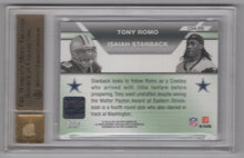Load image into Gallery viewer, 2007 Topps Co-Signers Dual Auto Tony Romo/Isaiah Stanback #CSA-RS BGS 9.5 Dallas