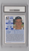 Load image into Gallery viewer, 1989 Score John Smoltz HoF Rookie #616 RC PGS 10 Atlanta Braves
