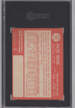 Load image into Gallery viewer, 1964 Topps Pete Rose All-Star Rookie #125 SGC 5 Cincinnati Reds