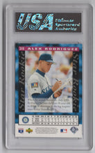 Load image into Gallery viewer, 1995 Upper Deck Alex Rodriguez Star Rookie #215 Auto USA 9 Seattle Mariners