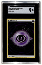 Load image into Gallery viewer, 2023 Pokemon Crown Zenith Psychic Energy #156 SGC 9 Ultra Rare