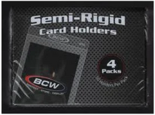 Load image into Gallery viewer, Semi Rigid Card Holder (200 ct) BCW #1 - 4-Pack Box